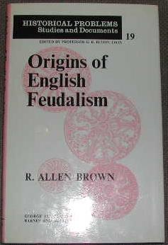 Seller image for Origins of english feudalism. for sale by alphabets