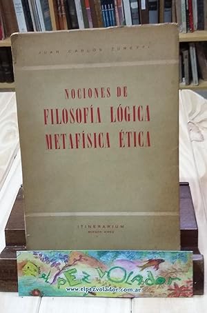 Image du vendeur pour Nociones De Filosofa Lgica. Metafsica tica mis en vente par Librera El Pez Volador