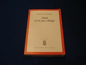 Imagen del vendedor de Allah N'est Pas Oblig (prix Renaudot Et Goncourt Des Lycens 2000) a la venta por Emmanuelle Morin