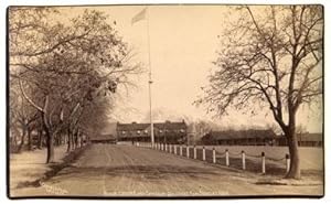 Parade Ground and Company Quarters, Fort Douglas, Utah [Cabinet Card]