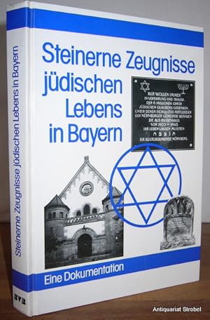 Bild des Verkufers fr Steinerne Zeugnisse jdischen Lebens in Bayern. Eine Dokumentation. zum Verkauf von Antiquariat Christian Strobel (VDA/ILAB)