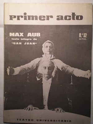 Seller image for Primer acto. N 52, Mayo 1964 for sale by Librera Antonio Azorn