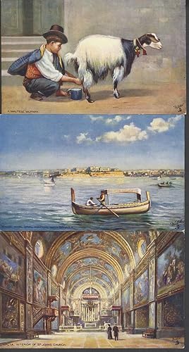 Malta, Series I, Six of Tuck's Post Cards