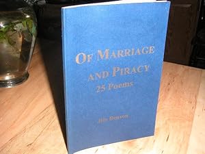 Seller image for Of Marriage and Piracy 25 Poems for sale by The Vintage BookStore