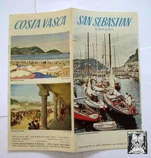 Folleto turismo - Tourist Brochure: SAN SEBASTIAN, COSTA VASCA