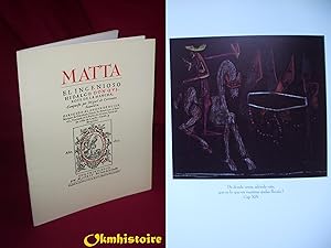 Matta Don Qui 1605-1985 . Labour in Progress - [ EL INGENIOSO HIDALGO DON QUVIXOTE DE LA MANCHA ]