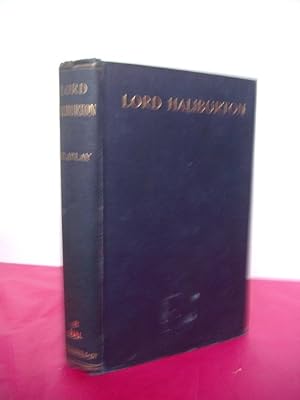 Imagen del vendedor de LORD HALIBURTON a la venta por LOE BOOKS