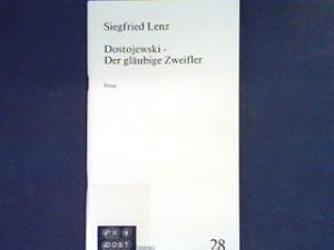 Seller image for Dostojewski : der glubige Zweifler ; Essay. Edition Toni Pongratz ; 28 for sale by books4less (Versandantiquariat Petra Gros GmbH & Co. KG)