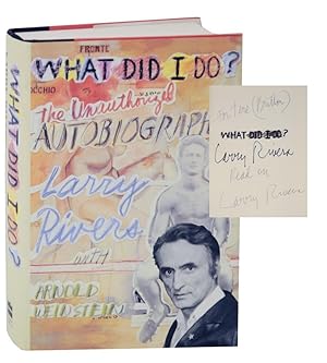 Imagen del vendedor de What Did I Do? (Signed First Edition) a la venta por Jeff Hirsch Books, ABAA