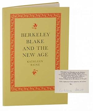Imagen del vendedor de Berkeley Blake and the New Age (Signed Limited Edition) a la venta por Jeff Hirsch Books, ABAA