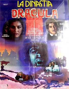 Seller image for La Dinasta de Dracula. Con Fabin Aranza, Silvia Manrquez. (Cartel de la pelcula). for sale by Wittenborn Art Books