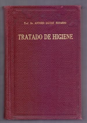 Immagine del venditore per TRATADO DE HIGIENE - PRIMERA EDICION DEL TOMO II - venduto da Libreria 7 Soles
