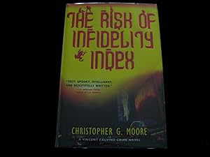 Seller image for The Risk of Infidelity Index: A Vincent Clavino Crime Novel for sale by HERB RIESSEN-RARE BOOKS