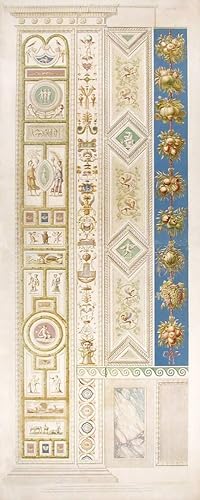 Image du vendeur pour Decorative pilaster with fruit, flowers, and tendrils mis en vente par Donald A. Heald Rare Books (ABAA)