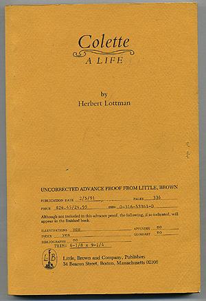 Immagine del venditore per Colette: A Life venduto da Between the Covers-Rare Books, Inc. ABAA
