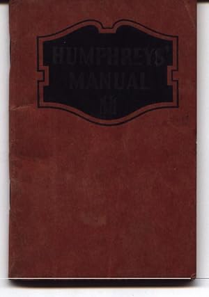 Seller image for Humphreys Manual for sale by West Portal Books