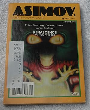 Imagen del vendedor de Isaac Asimov's Science Fiction Magazine 1982--March 15 a la venta por Preferred Books