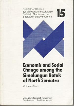 Bild des Verkufers fr Economic and Social Change among the Simalungun Batak of North Sumatra. zum Verkauf von Asia Bookroom ANZAAB/ILAB