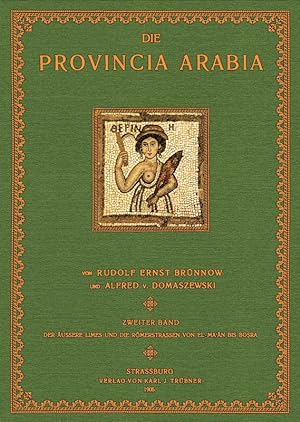 Bild des Verkufers fr Die Provincia Arabia - 2 zum Verkauf von Antiquariat  Fines Mundi