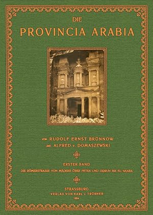 Bild des Verkufers fr Die Provincia Arabia - 1 zum Verkauf von Antiquariat  Fines Mundi