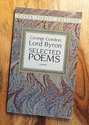 Seller image for LORD BYRON : SELECTED POEMS: (Dover Thrift Editions, Stanley Applebaum, Editor) for sale by 100POCKETS