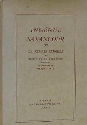 Ingénue saxancour