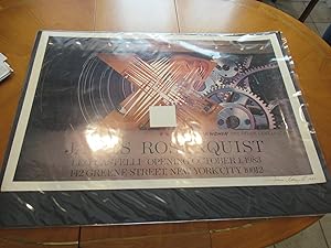 James Rosenquist / Leo Castelli / Opening October 1, 1983 [original Signed Color Poster, Illustra...