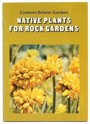 Imagen del vendedor de Native plants for rock gardens. a la venta por Lost and Found Books