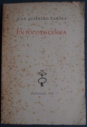 Imagen del vendedor de UN POCO DE CENIZA. a la venta por Carmen Alonso Libros