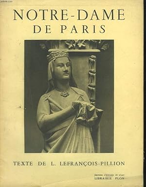 Imagen del vendedor de NOTRE-DAME DE PARIS a la venta por Le-Livre