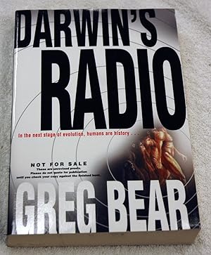 Imagen del vendedor de Darwin's Radio (Advance Review Copy) a la venta por Preferred Books