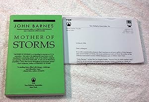 Seller image for Mother of Storms (Advance Review Copy) for sale by Preferred Books