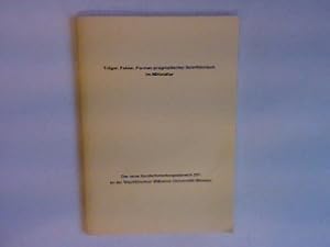 Immagine del venditore per Trger,Felder, Formen pragmatischer Schriftlichkeit im Mittelalter Verffentlichung des Sonderforschungsbereich 231 an der Westfl. Wilhelms-Univ. Mnster venduto da books4less (Versandantiquariat Petra Gros GmbH & Co. KG)