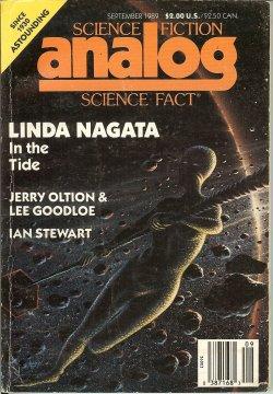 Image du vendeur pour ANALOG Science Fiction/ Science Fact: September, Sept. 1989 mis en vente par Books from the Crypt