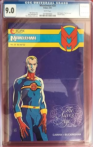 MIRACLEMAN No. 23 (June 1992) - "The Silver Age Book One" - CGC Graded 9.0 (VF/NM)