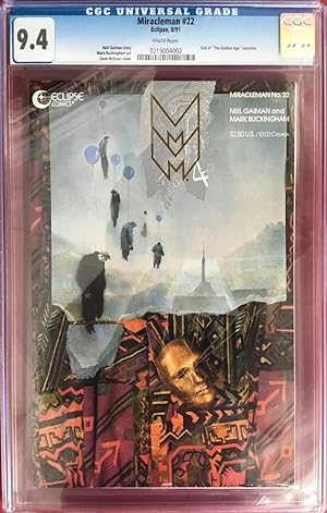 MIRACLEMAN No. 22 (August 1991) - CGC Graded 9.4 (NM)