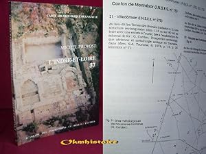 Carte archéologique de la Gaule --------- 37 - INDRE-ET-LOIRE