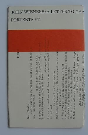 Seller image for A Letter to Charles Olson for sale by Triolet Rare Books, ABAA