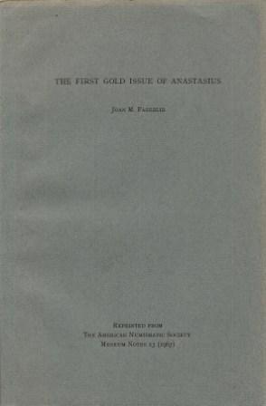 Imagen del vendedor de The First Gold Issue of Anastasius a la venta por Works on Paper