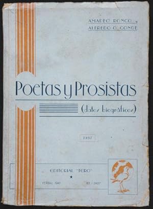 Imagen del vendedor de Poetas y Prosistas. Datos biogrficos a la venta por Lirolay