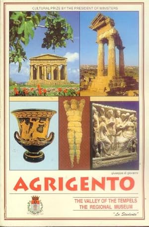 Imagen del vendedor de Agrigento; the Valley of the Tempels, the Regional Museum a la venta por Paperback Recycler