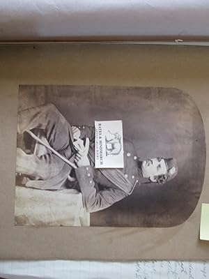 Cameron Highlanders. A Good Photographic Portrait of a Young Officer in Frock Coat Wearing a Glen...