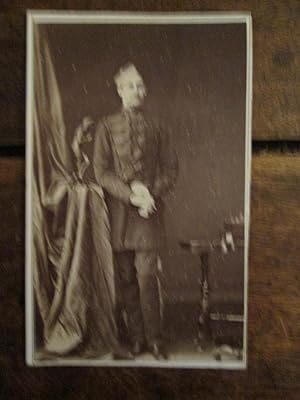 4th Royal Irish Dragoon Guards. A Victorian Carte De Visite Photographic Portrait of Young Office...