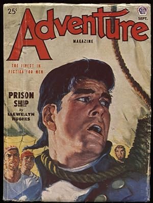 Seller image for Adventure 1951 September. "Prison Ship." for sale by Fantasy Illustrated