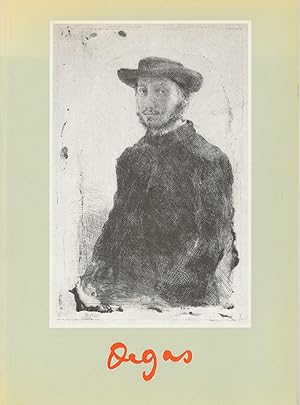 Image du vendeur pour Degas 1834-1917 mis en vente par Diatrope Books