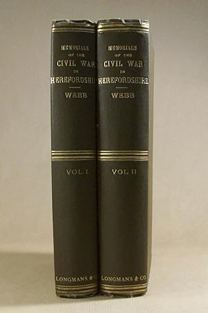 Immagine del venditore per Memorials of the Civil War Between King Charles I and the Parliament of England as it Affected Herefordshsire and the Adjacent Counties. Edited by Rev. T.W. Webb. With an Appendix of Documents. venduto da Offa's Dyke Books