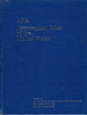Seller image for AFA Astrological Atlas of the United States for sale by Shamrock Books