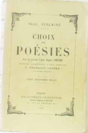 Seller image for Choix de posies for sale by crealivres