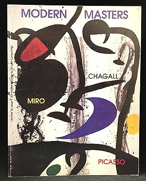 Imagen del vendedor de Modern Masters; Chagall - Miro - Picasso a la venta por Burton Lysecki Books, ABAC/ILAB
