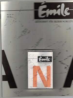 Bild des Verk�ufers f�r �mile. Zeitschrift f�r Erziehungskultur. No. 16/17. zum Verkauf von Antiquariat Fluck